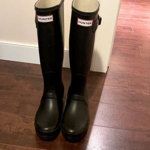Hunter rain boots